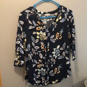Croft and barrow size small petite blouse